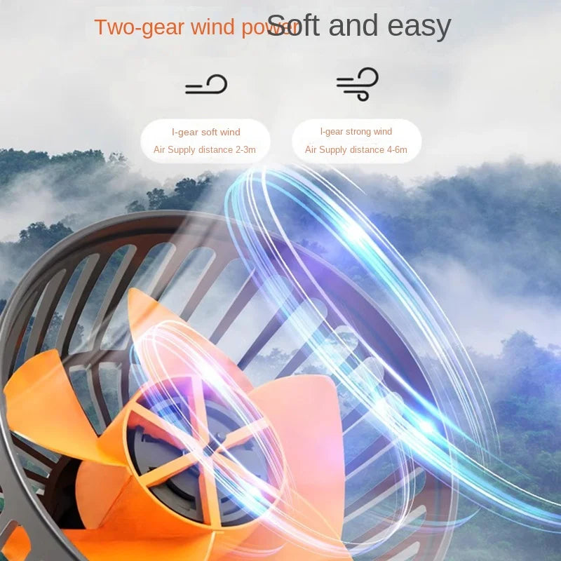 Car Fan 360° Adjustable 3 Head Air Fan