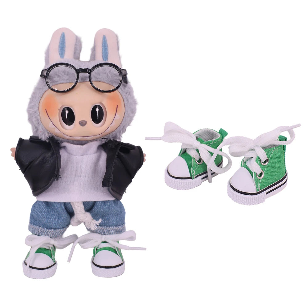 3.8cm Doll Shoes For Labubu
