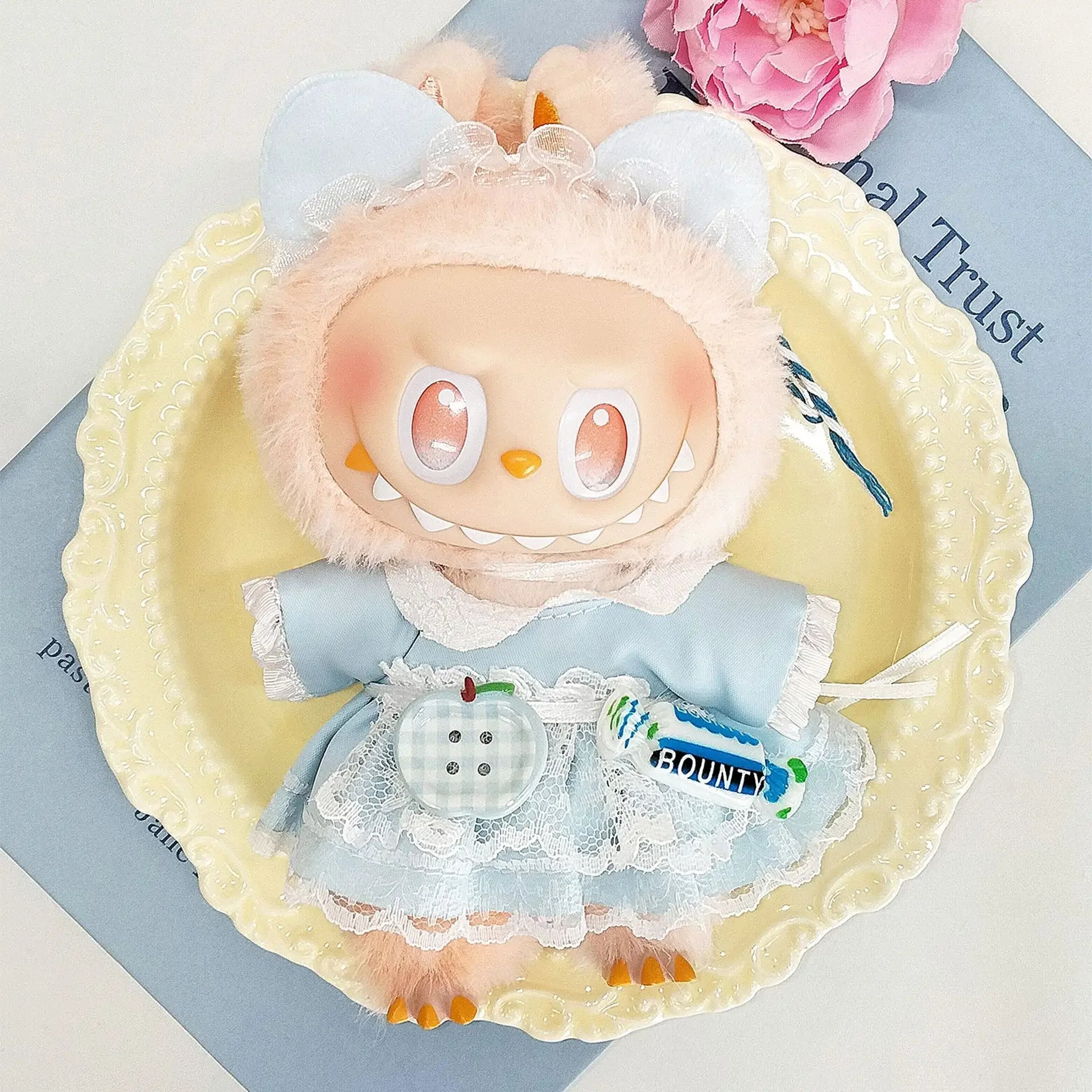 Cartoon Style Cute Clothes Labubu