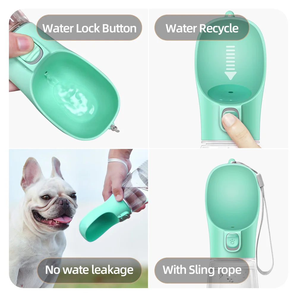Dog Water Bottle For Pet Dogs
