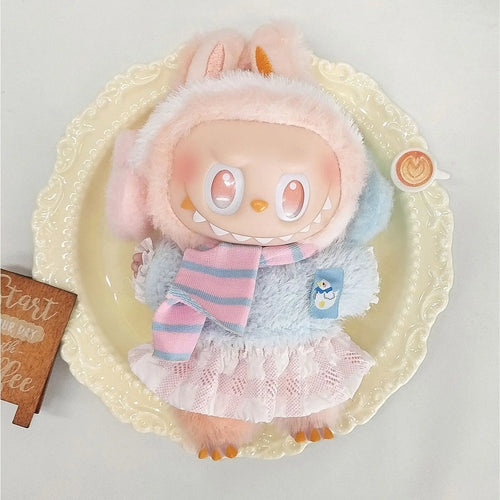 Cartoon Style Cute Clothes Labubu